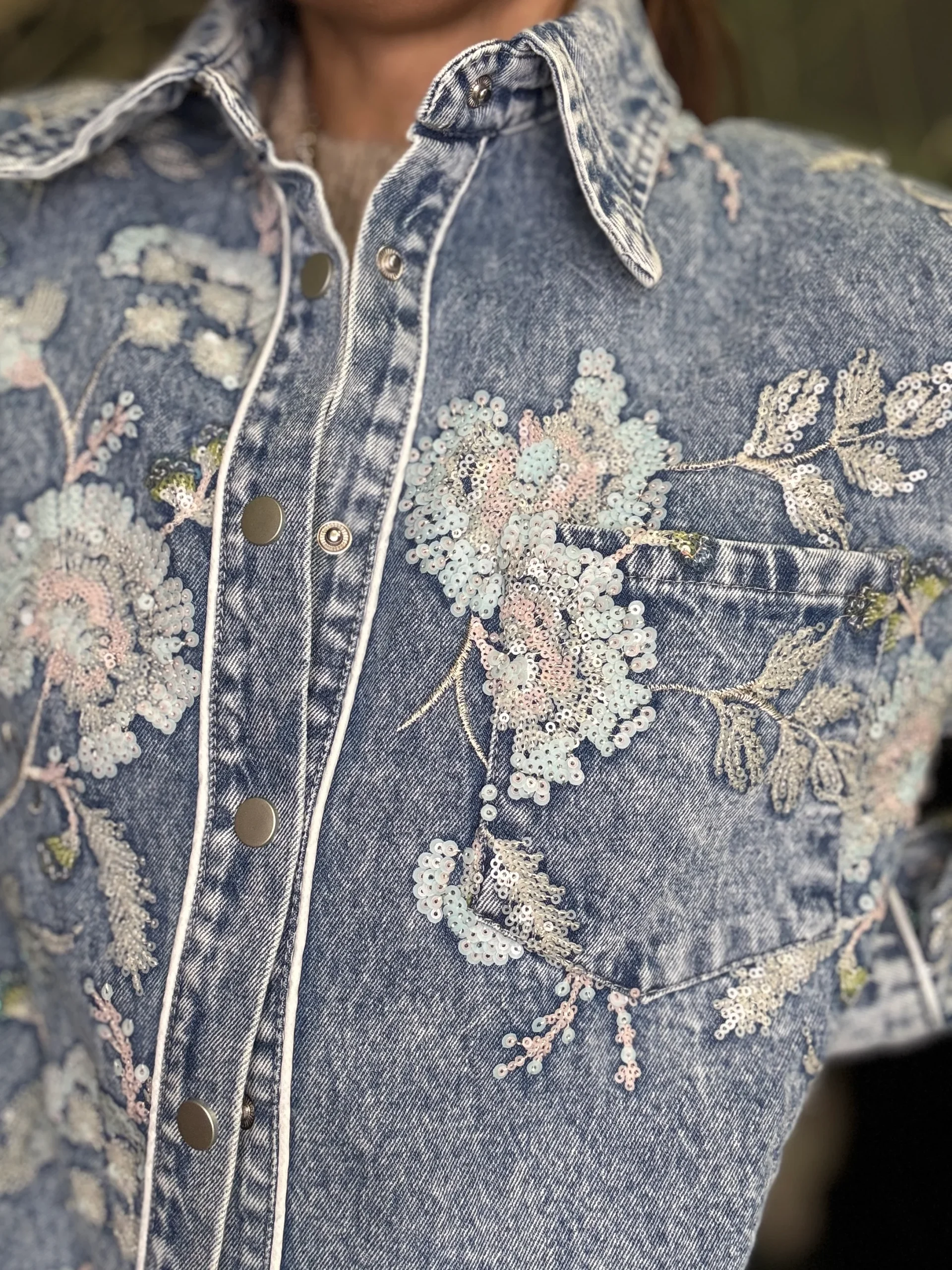 Camicia in jeans CLOÈ - immagine 9