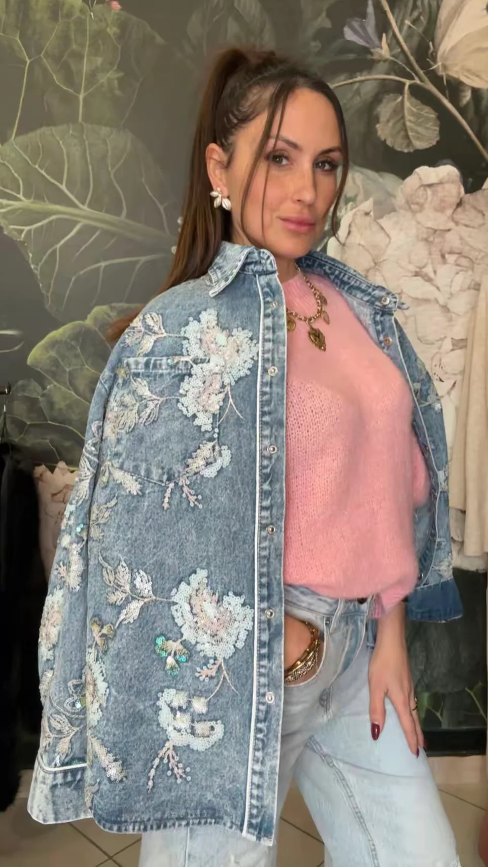 Camicia in jeans CLOÈ - immagine 3